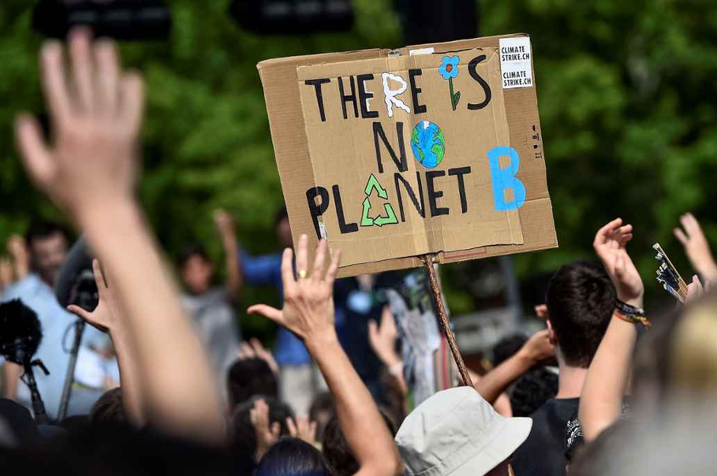 Climate protest