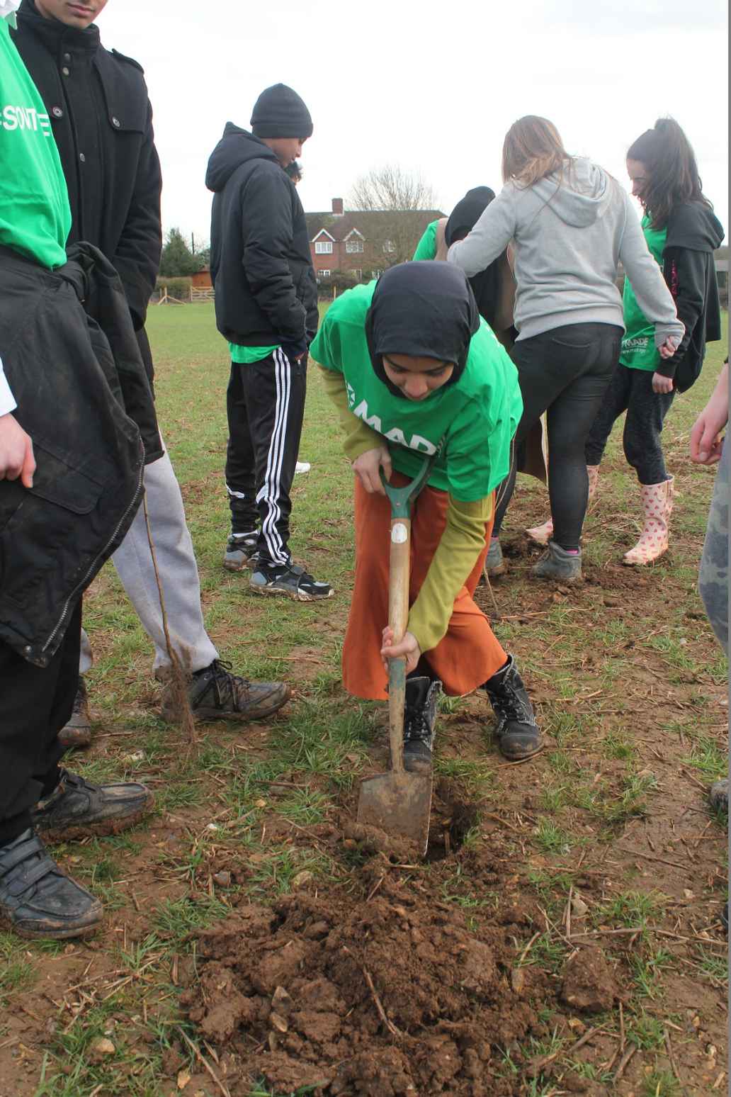 Tree Charter interfaith planting, Heartwood. Credit: Matt Larsen-Daw