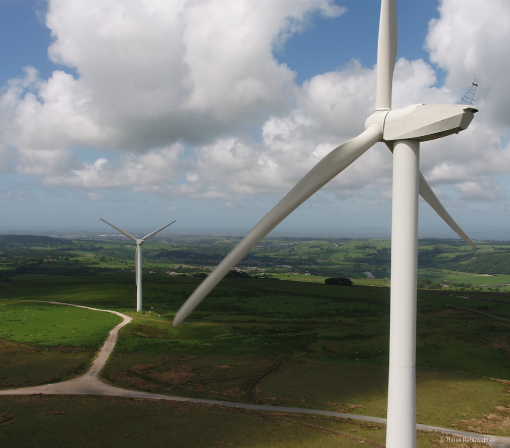 Thrive Renewables wind turbine