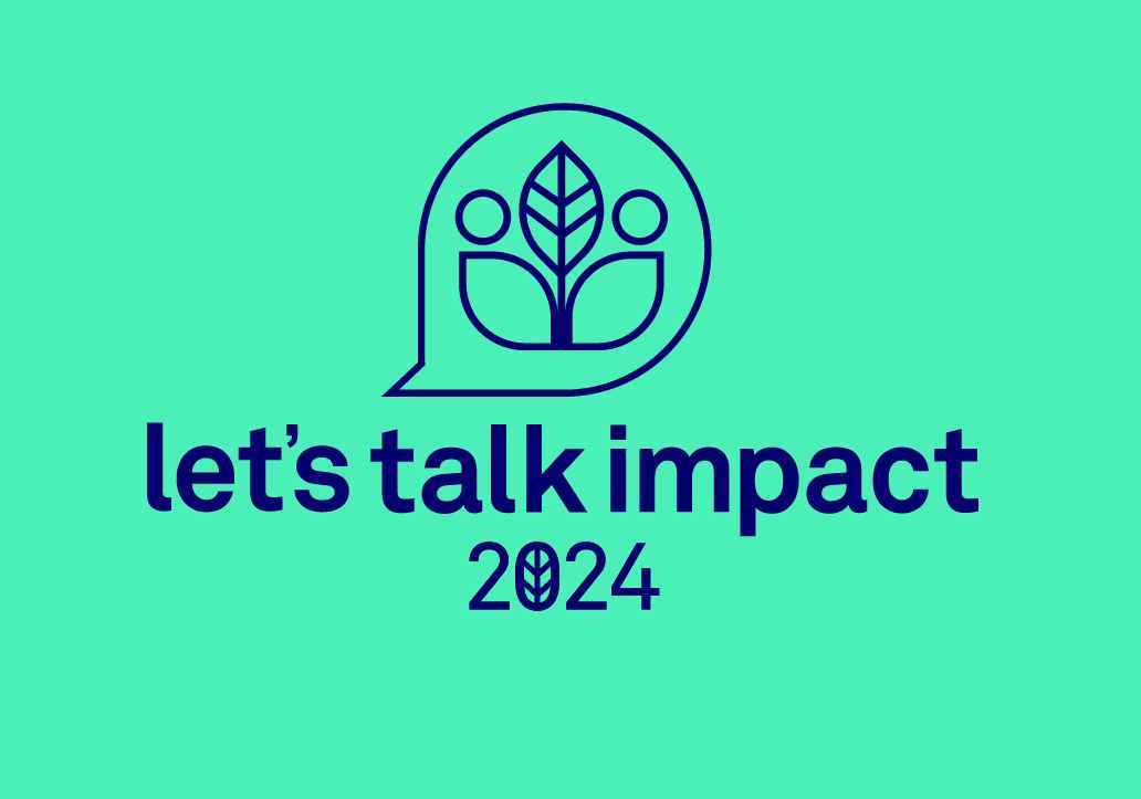 Let's talk impact 2024 event icon
